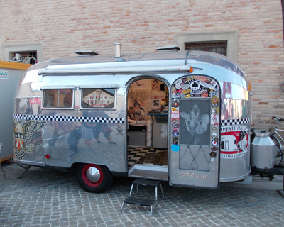 The airstream of Travel Ink Tattoo